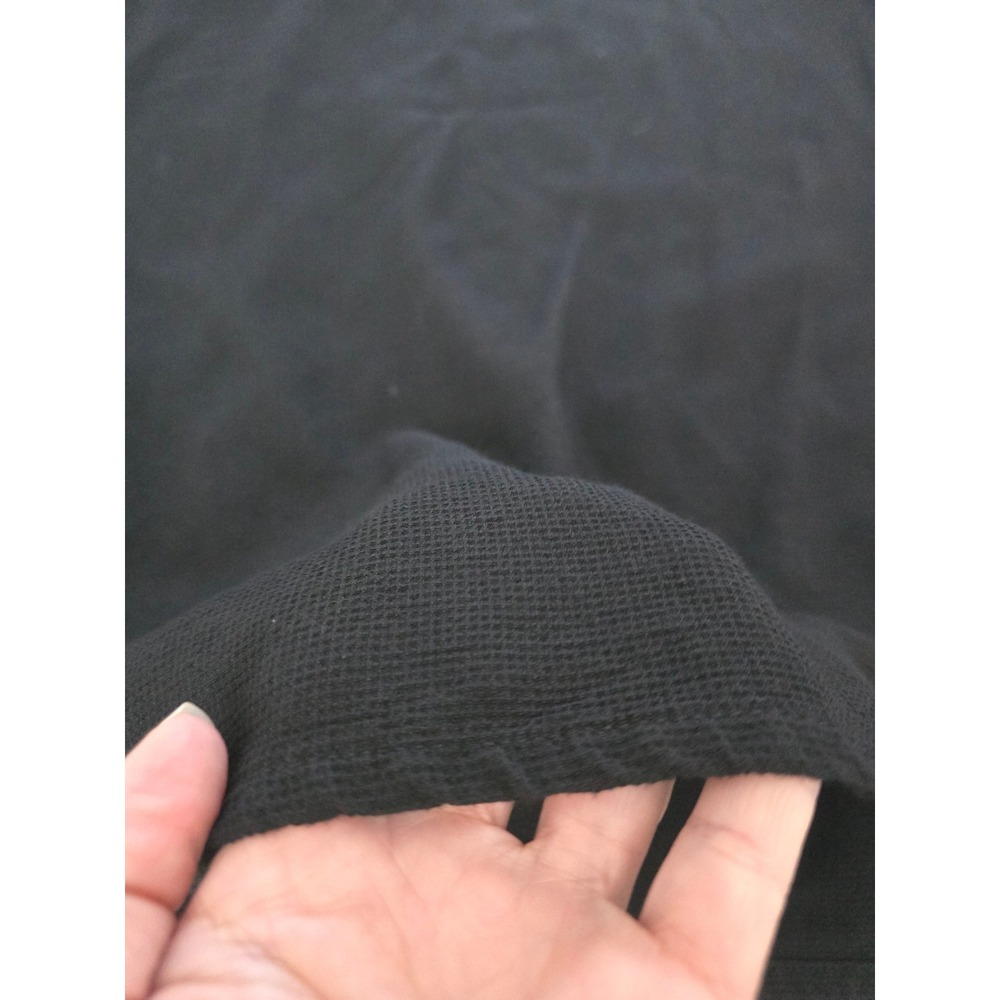 Eileen Fisher Black Viscose Wool Textured Knit Sleeveless Shift Dress 2X USA - Picture 5 of 8